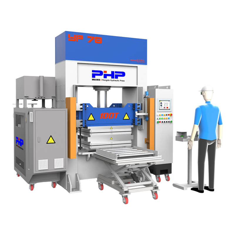 Peek Sheet Thermoforming Press