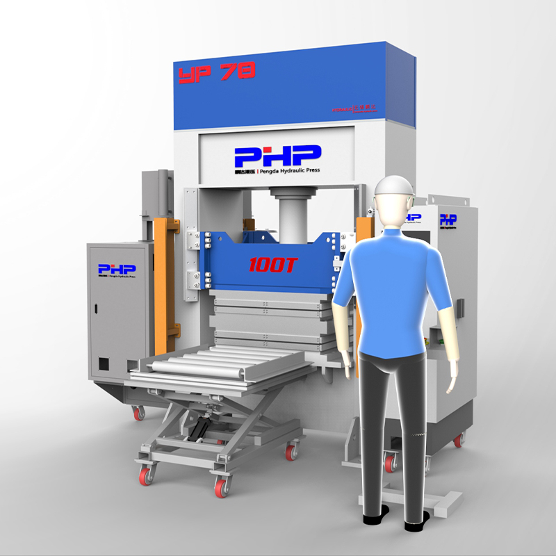 Peek Sheet Thermoforming Press