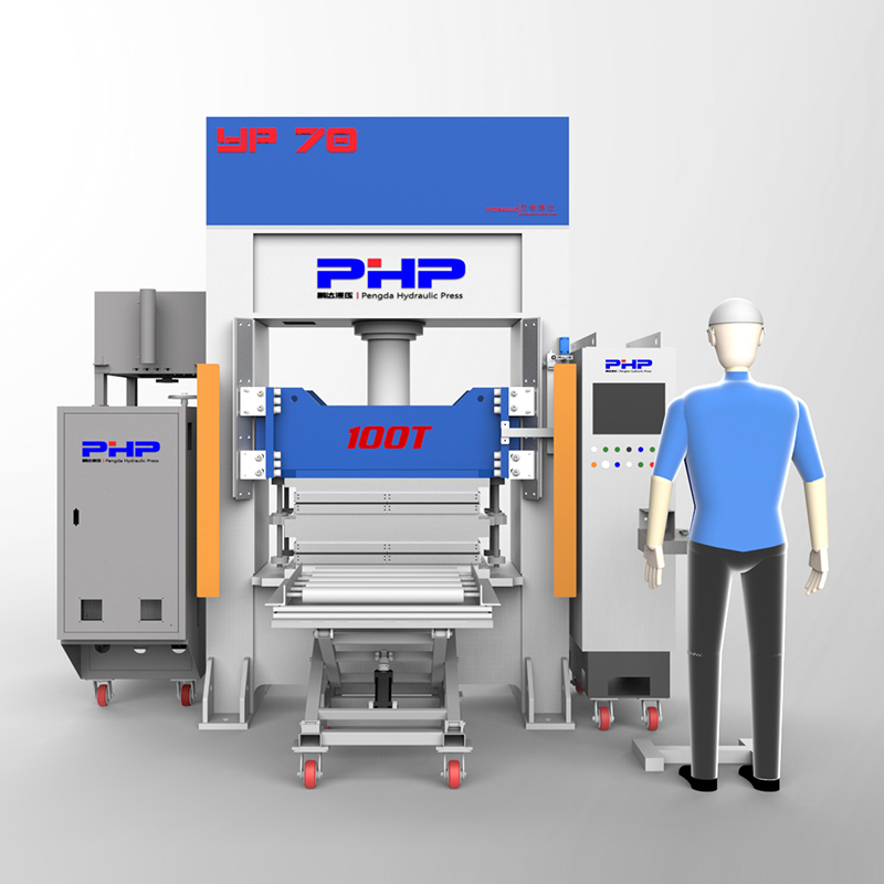 Peek Sheet Thermoforming Press
