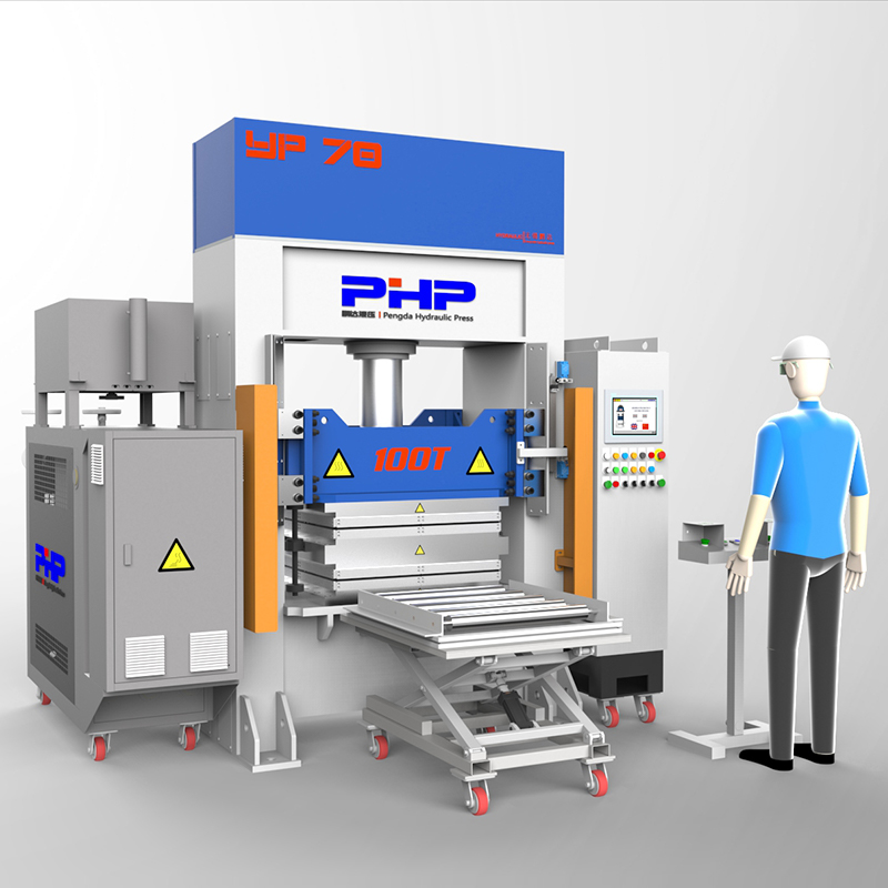 Peek Sheet Thermoforming Press